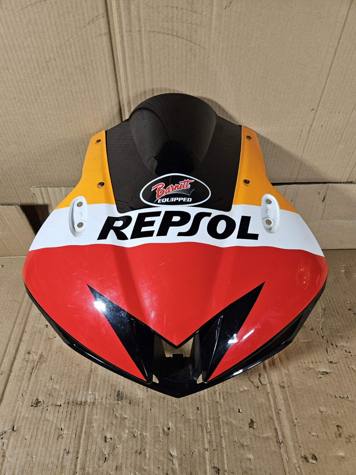 2013 Honda CBR600RR Aftermarket Repsol Nose 2013-2020 Headlight Fairing Lamp2