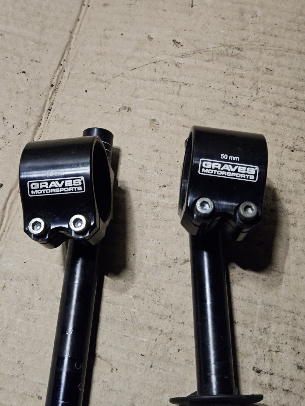 08-16 YAMAHA YZF R6 LEFT RIGHT CLIP ON ONS HANDLEBARS PAIR SET Graves Motorsport6