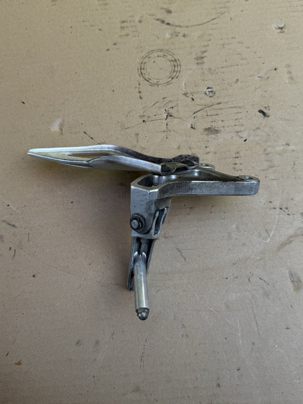 2008-2009 Honda CBR1000RR OEM Left Rearset Foot Peg Bracket Holder 50700-MFL-0003