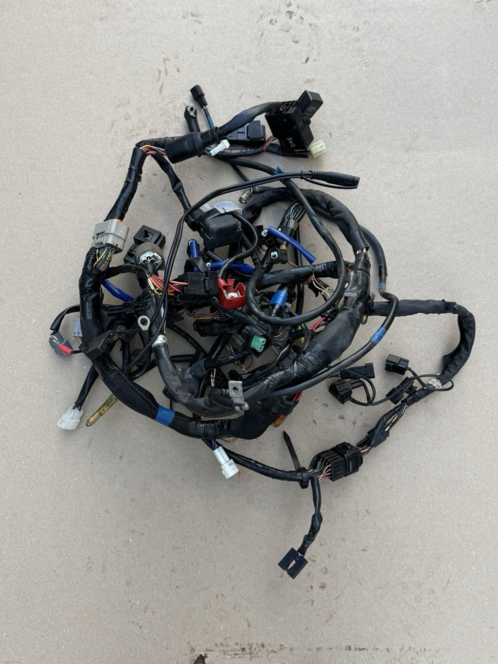 09-16 2012 SUZUKI GSXR 1000 OEM MAIN ENGINE WIRING HARNESS MOTOR WIRE LOOM