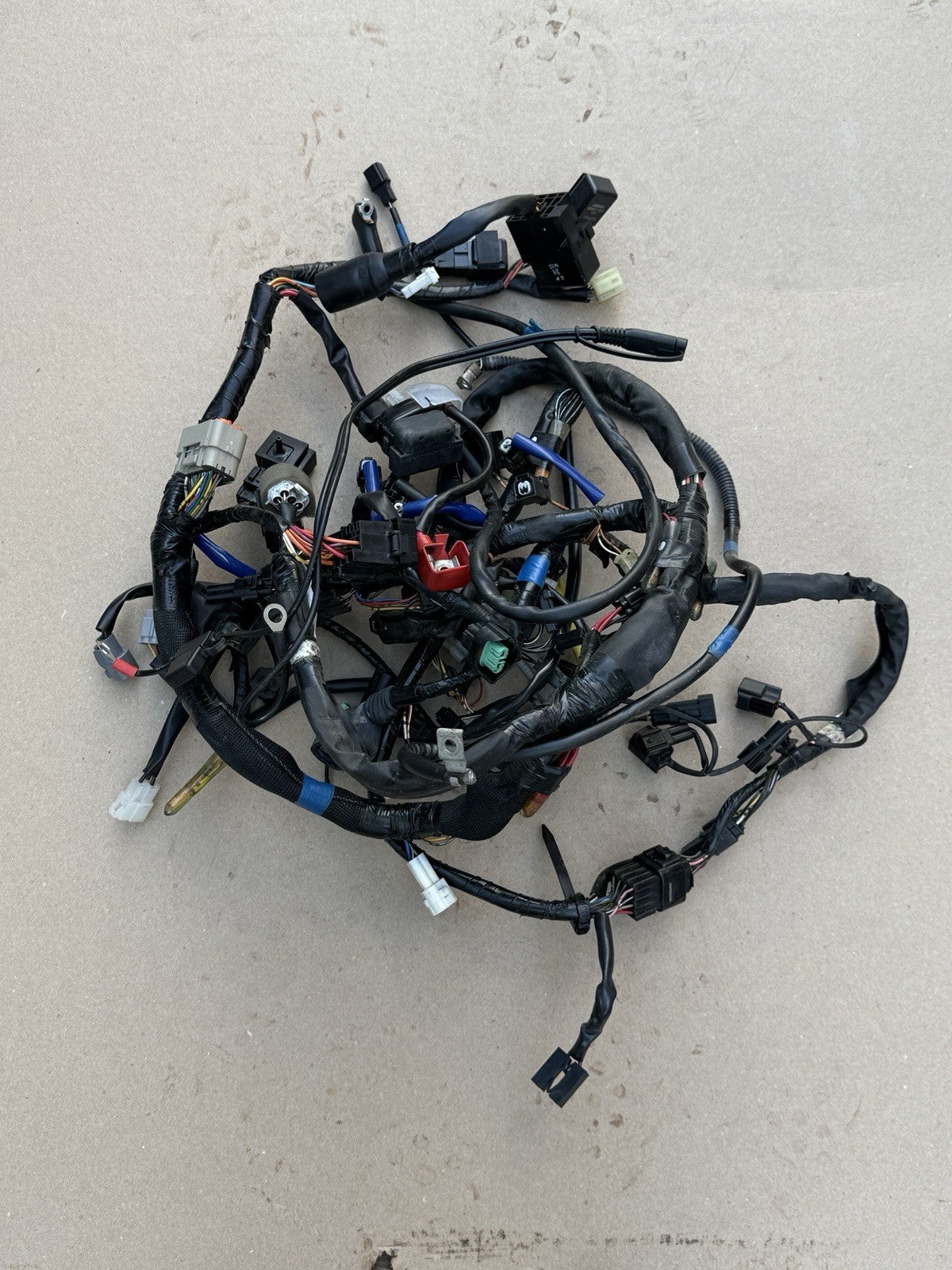 09-16 2012 SUZUKI GSXR 1000 OEM MAIN ENGINE WIRING HARNESS MOTOR WIRE LOOM