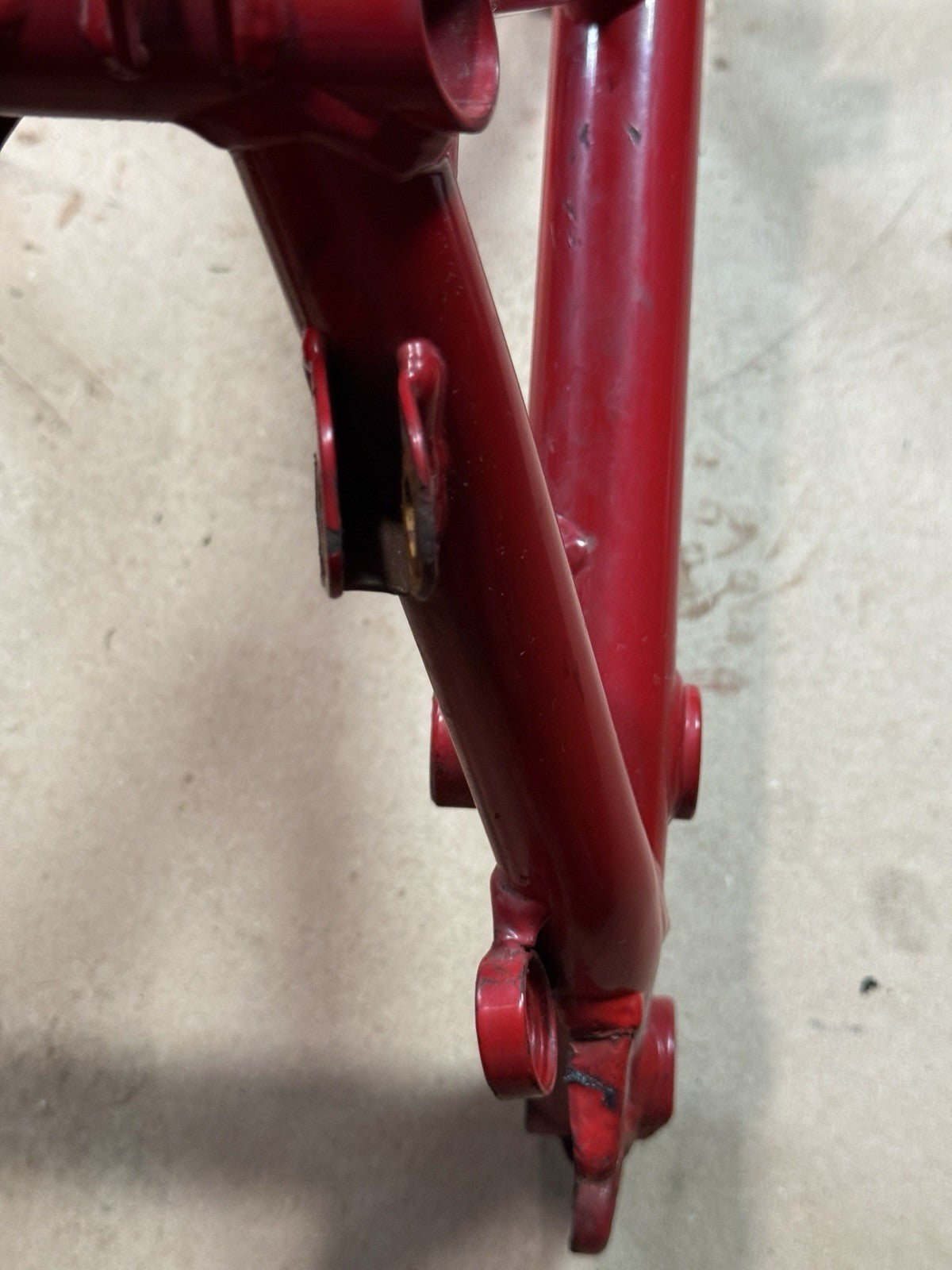 2011-2013 Ducati Superbike 848 EVO SE Main Frame Chassis Rebuilt Ttle DAMAGED