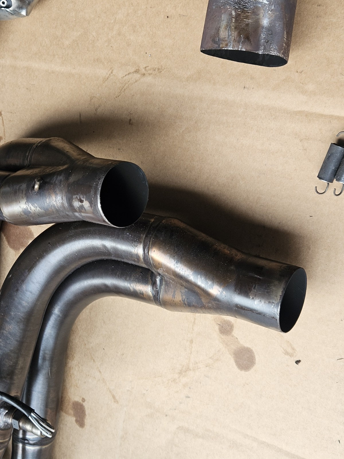 10-14 BMW S1000RR Brock's Full Exhaust System Headers Muffler Damaged