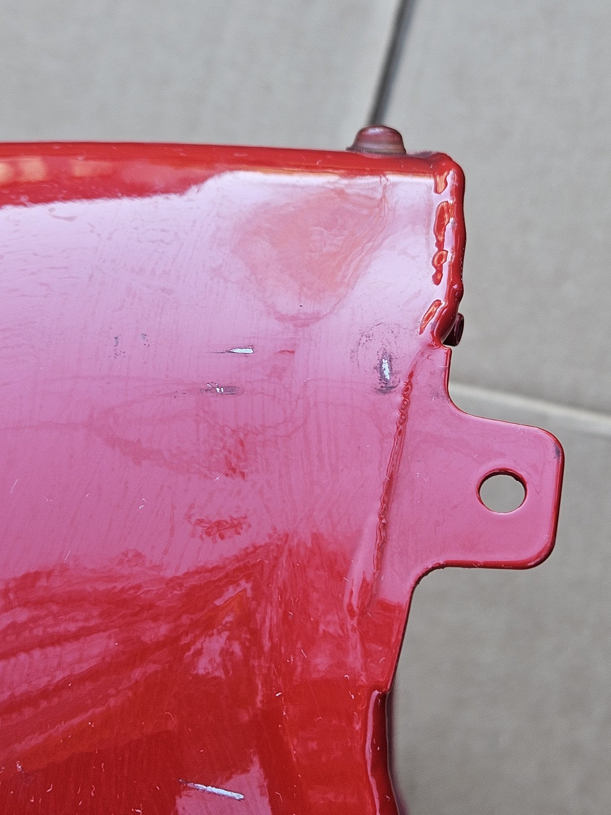 2010-2014 BMW S1000R OEM Fuel Gas Tank Red Petrol Reservoir NO DENTS