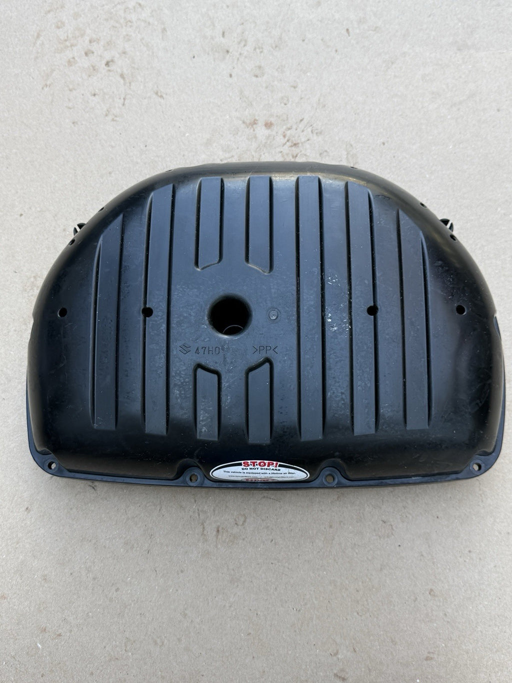 09-16 Suzuki GSXR1000 OEM Airbox Air Intake Filter Box Assembly Damaged