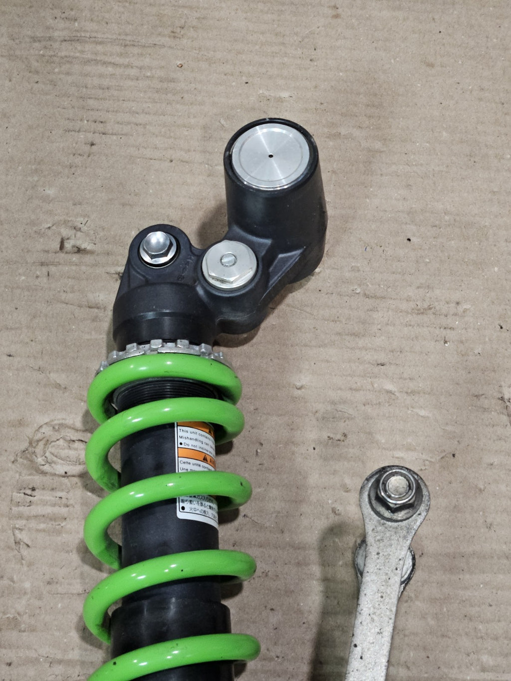 2013-2018 Kawasaki Ninja ZX6R OEM Rear Shock Linkage Suspension