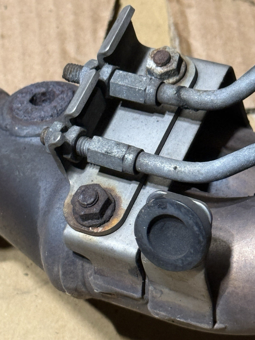2006-2007 Suzuki GSXR600 GSX-R600 K6 K7 OEM Exhaust Header Manifold 14100-01H0014