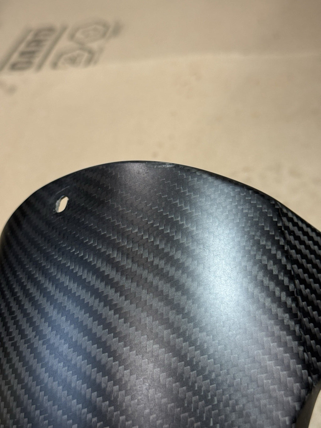 19-24 Aprilia RSV4 1100 Factory Tuono Carbon Fiber Front Fender Mudguard