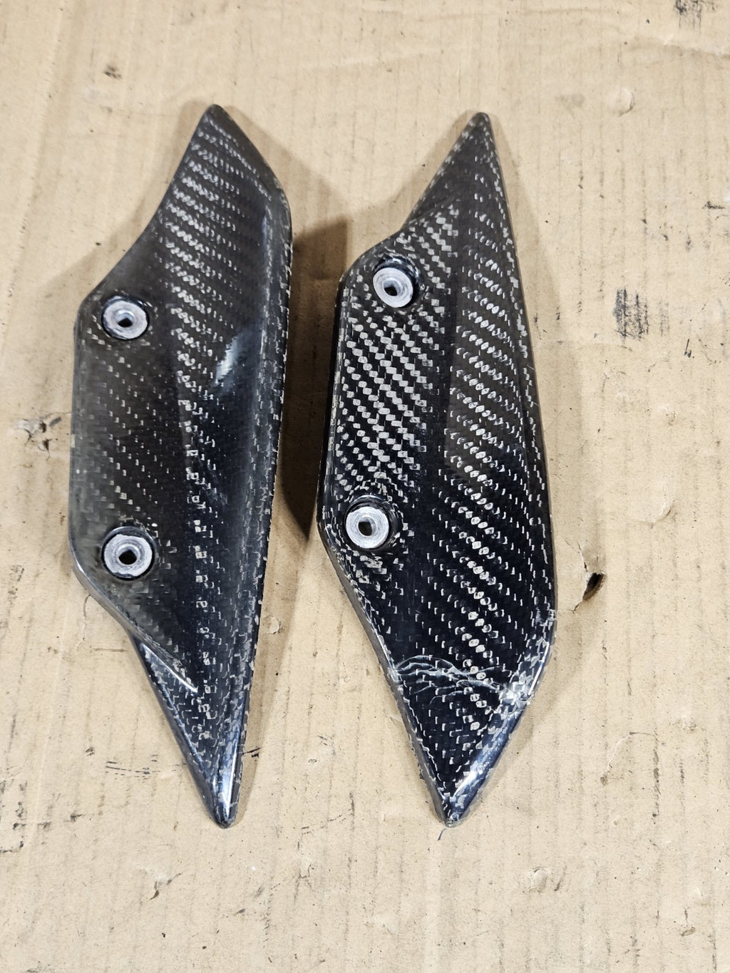 2012 BMW S1000RR OEM Front Fairing Infill Panels Lower Bottom Fairings Pair5