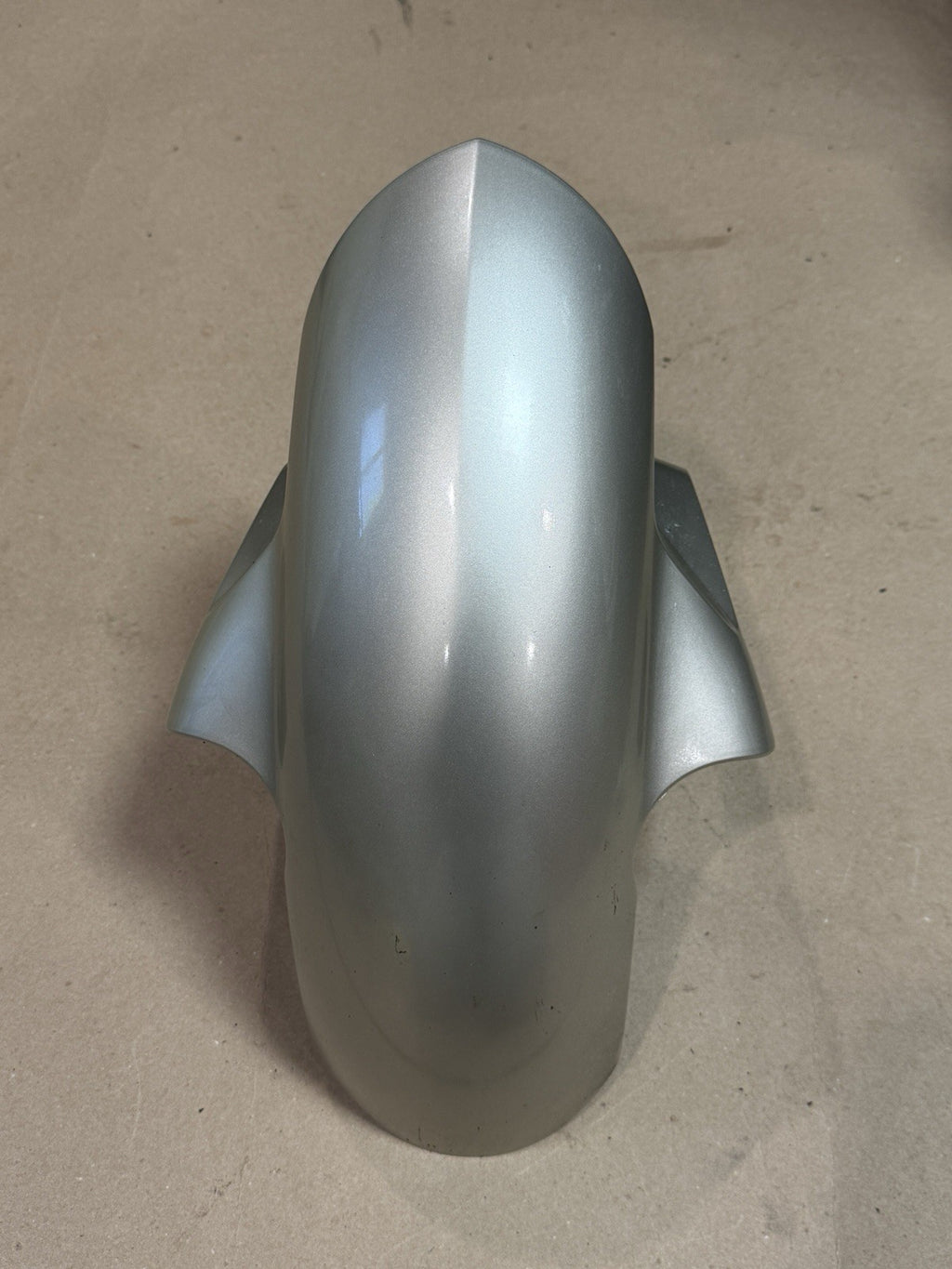 09-14 BMW S1000RR OEM Front Fender Fairing Mudguard Splash Guard Gray Bronze OEM