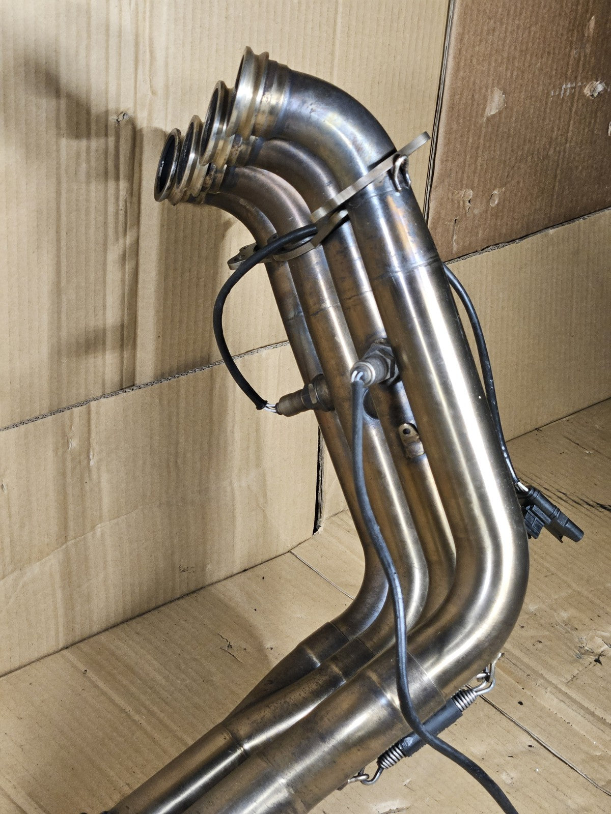 2012 BMW S1000RR Akrapovic Full Exhaust System Headers Slip On Muffler Complete21