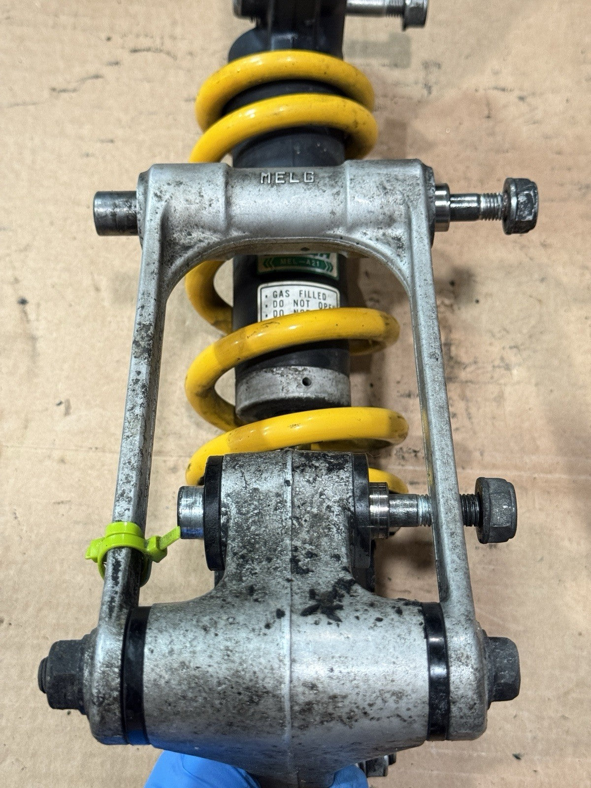 06-07 Honda CBR1000RR OEM Rear Shock Absorber Suspension Assembly