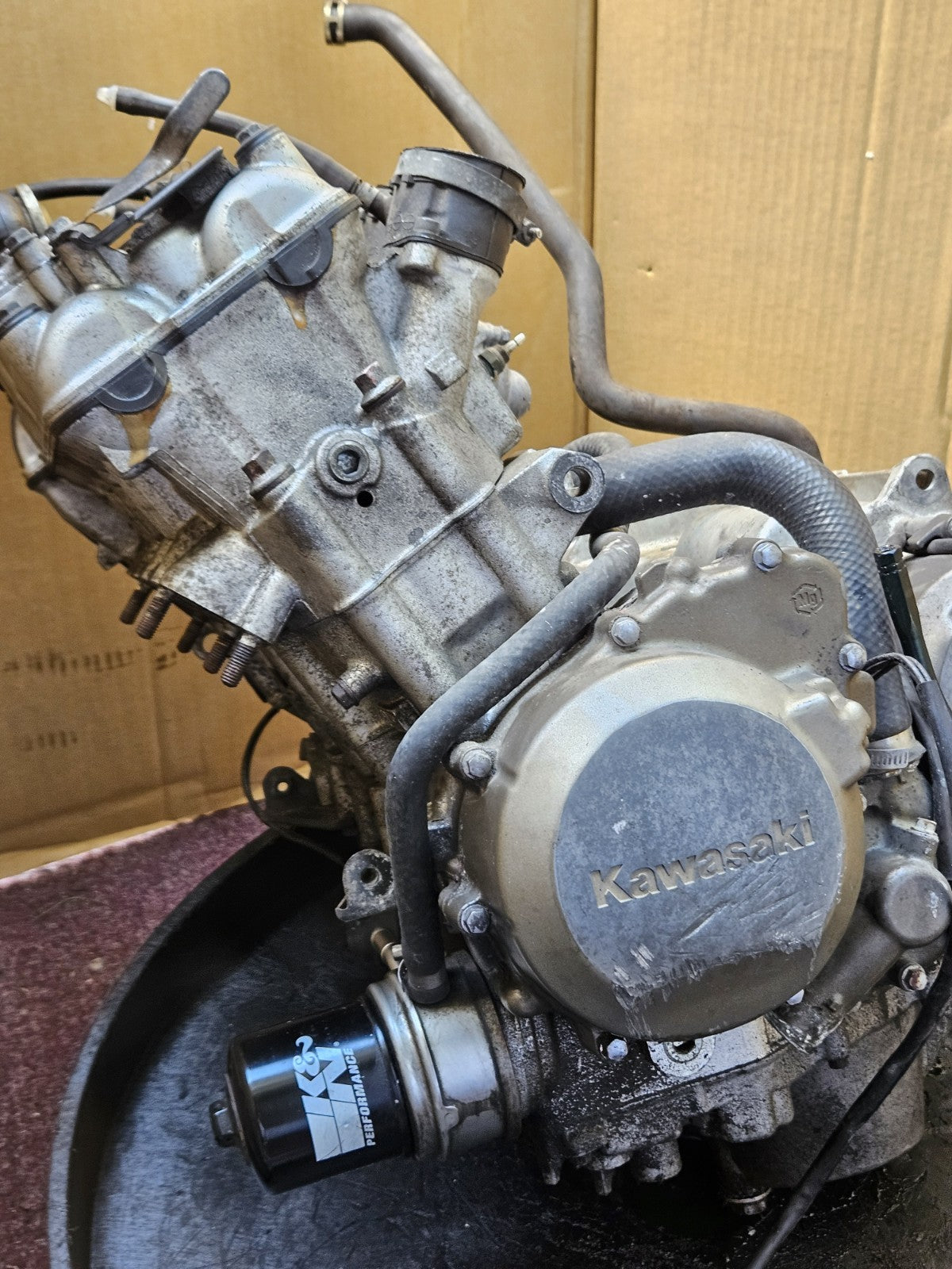 99 Kawasaki ZX6R OEM Engine Motor Complete Engine Free Ship16