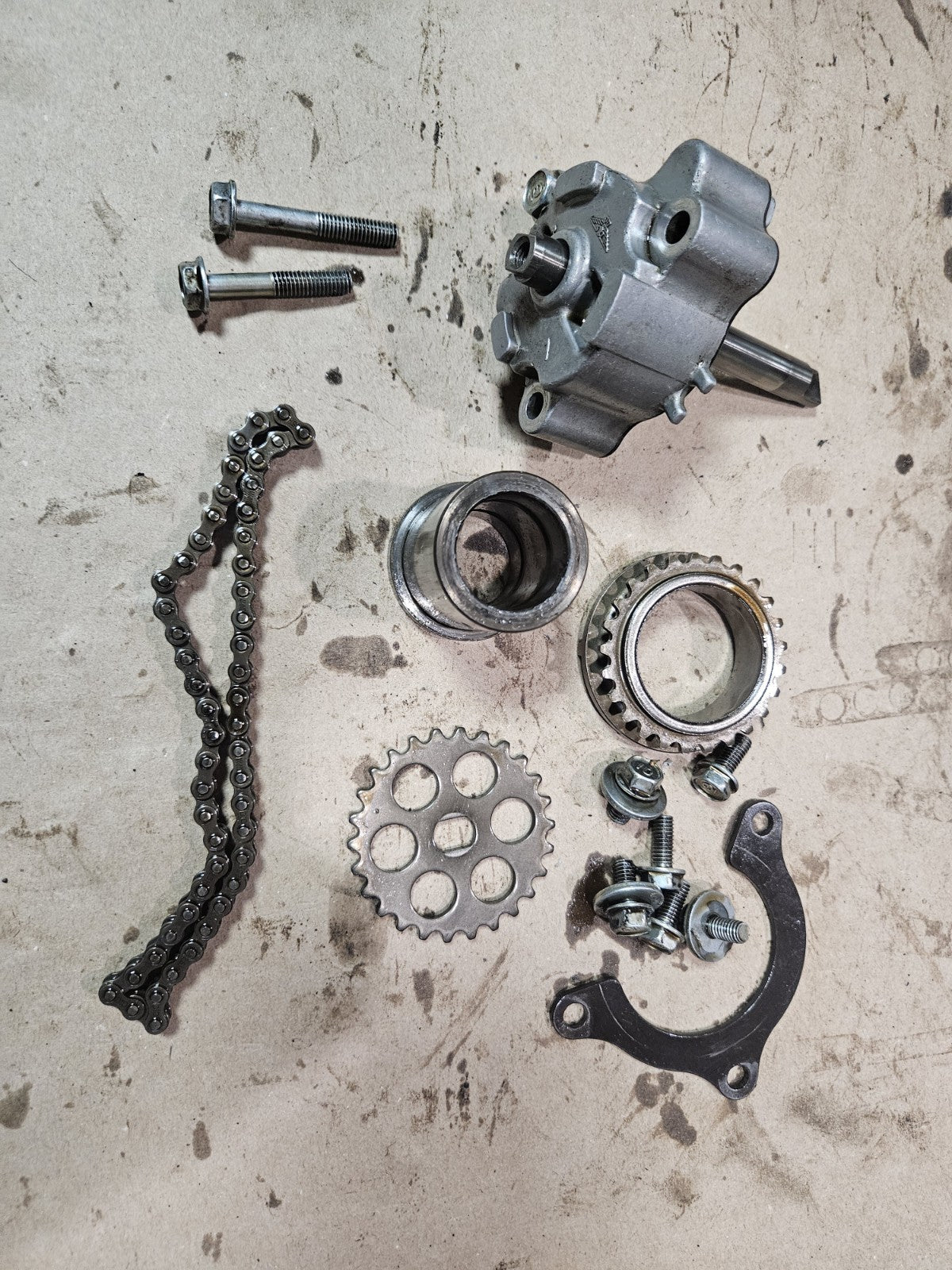 01 02 03 04 05 06 2002 Honda Cbr 600 F4i Engine Oil Pump Motor OEM 15100-mbw-000