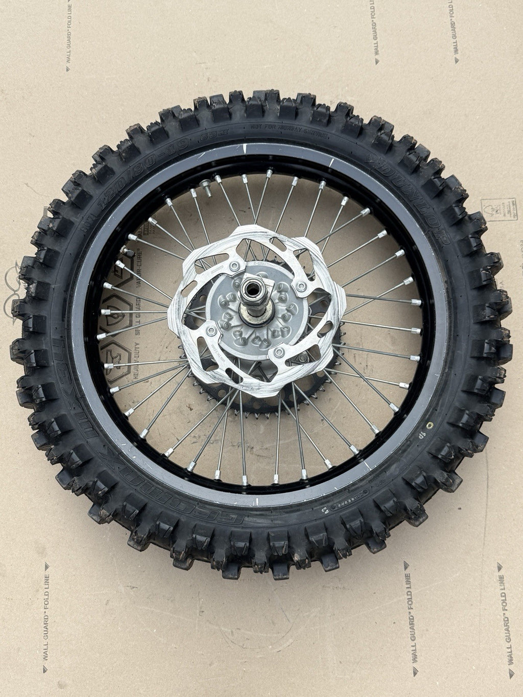 16-18 Kawasaki KX450F OEM Wheel Set 21/19 Front Rear Rims Hubs 41090-0080