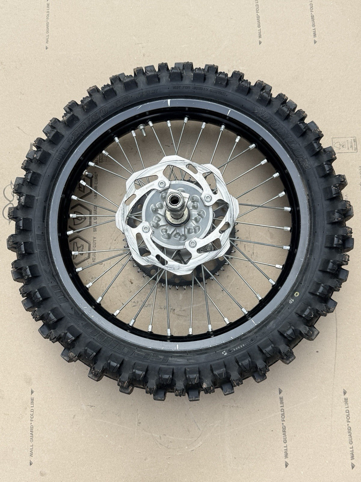 16-18 Kawasaki KX450F OEM Wheel Set 21/19 Front Rear Rims Hubs 41090-0080