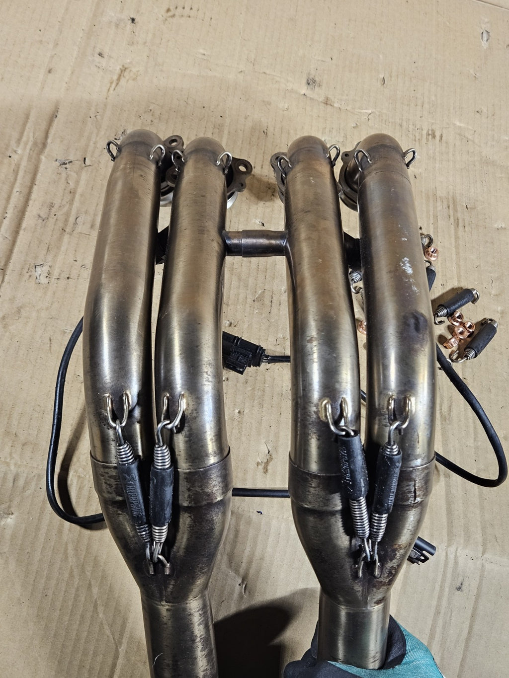 2012 BMW S1000RR Akrapovic Full Exhaust System Headers Slip On Muffler Complete15