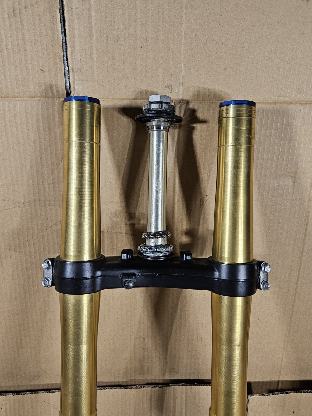 2013 Honda CBR600RR Front Forks Straight Gold Pair OEM 51410-MJC-A11 2013-20209