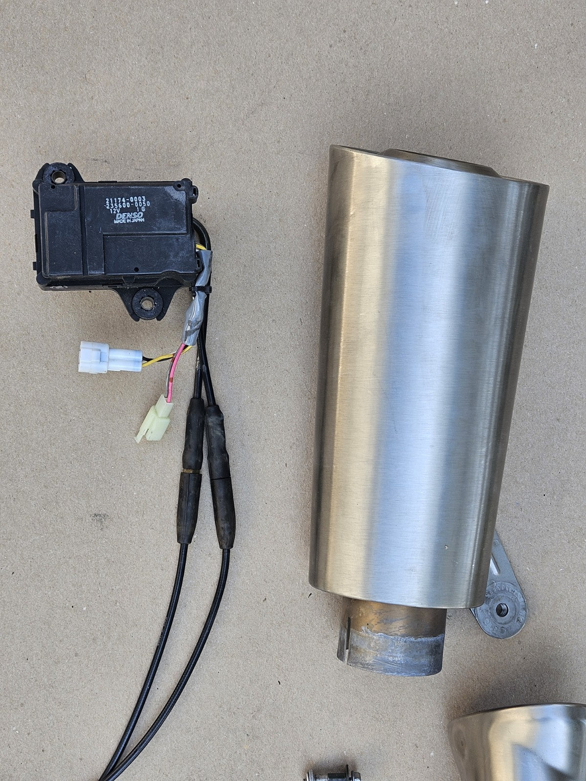 09-14 BMW S1000RR S1000R OEM Muffler Exhaust Silencer Factory Stock Pipe