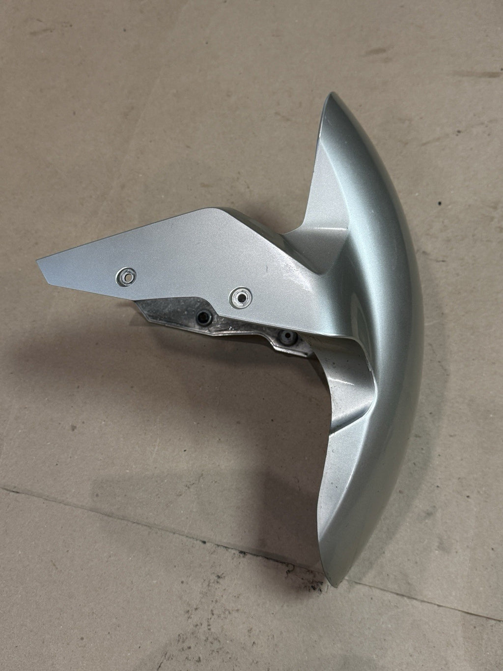 09-14 BMW S1000RR OEM Front Fender Fairing Mudguard Splash Guard Gray Bronze OEM