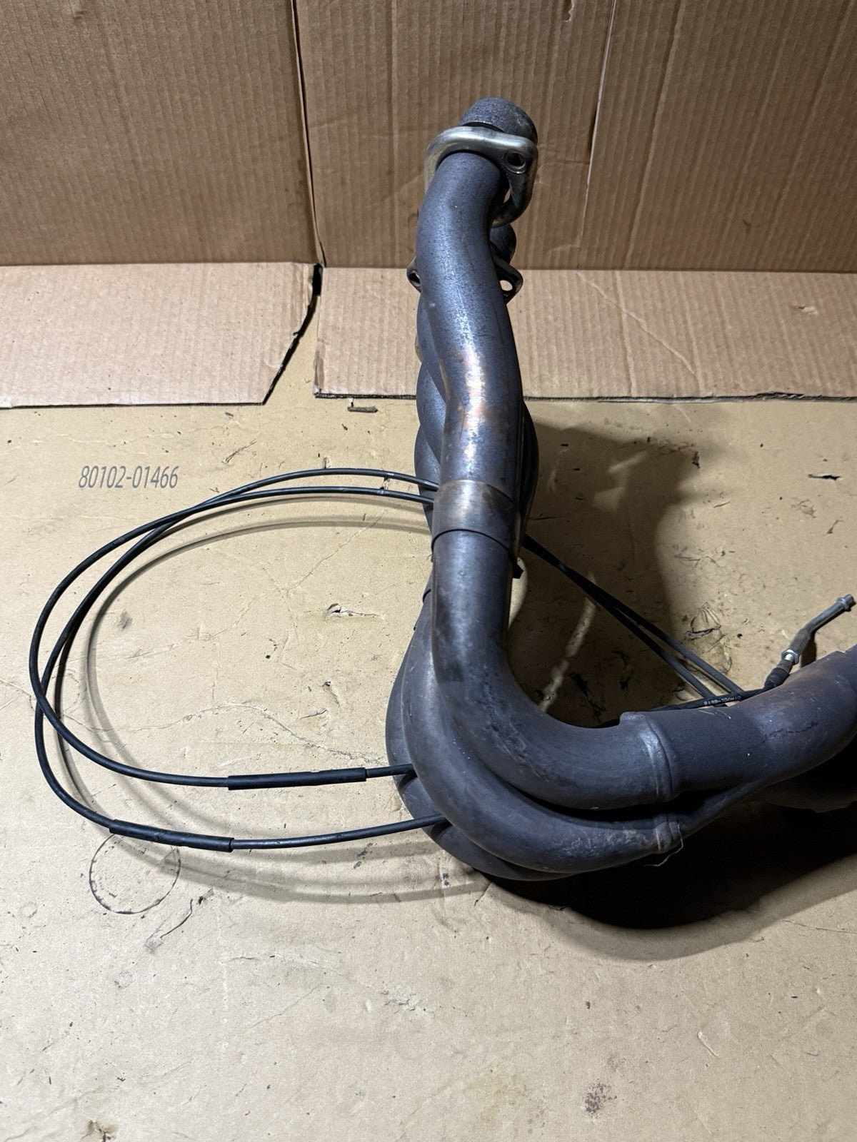 2006-2007 Suzuki GSXR600 GSX-R600 K6 K7 OEM Exhaust Header Manifold 14100-01H003