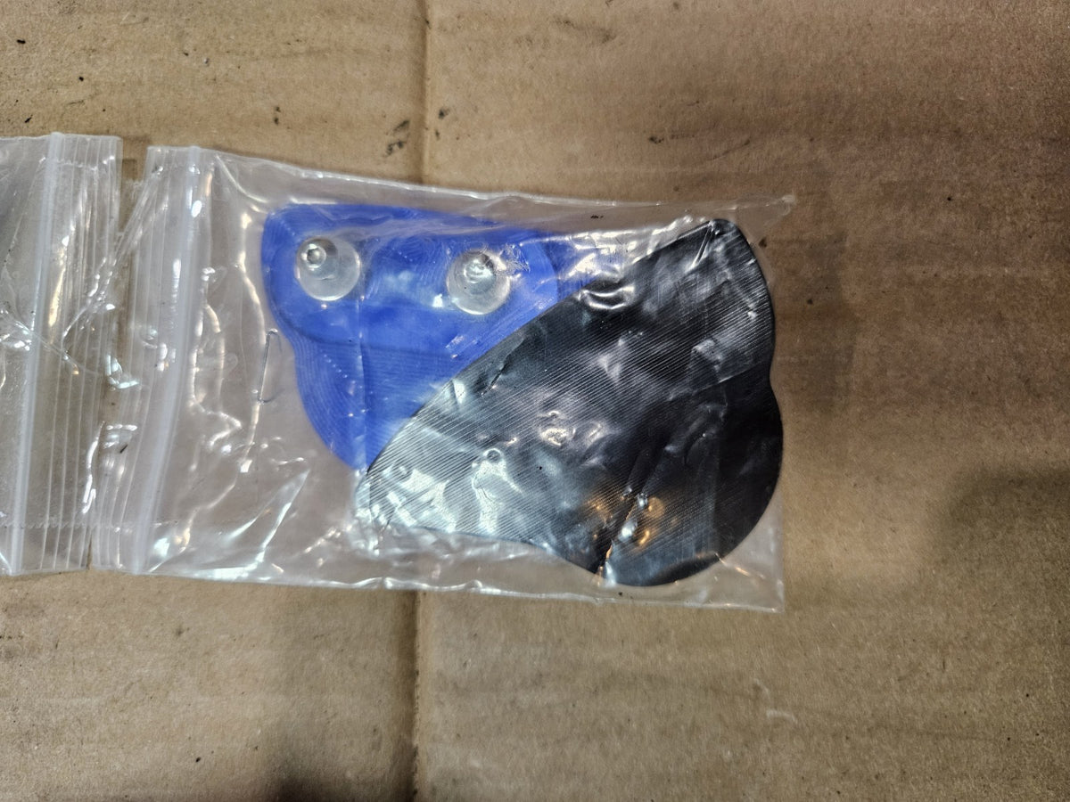 2022-2025 Yamaha YZF-R7 R7 CNC Aluminum Mirror Block Off Delete Plates Black3