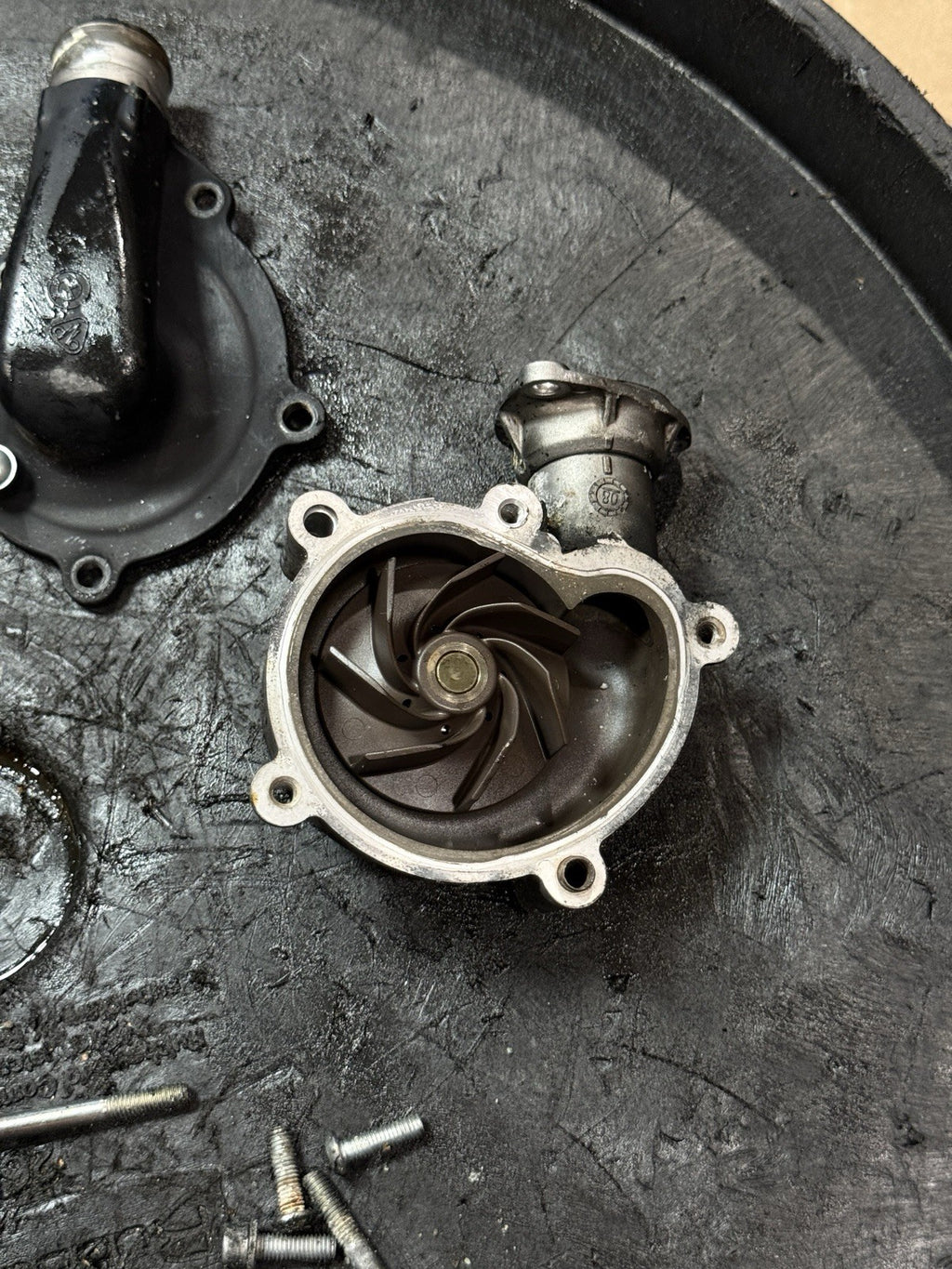 2009-2018 BMW S1000RR HP4 S1000R S1000XR OEM Engine Water Pump Cover 115185456996