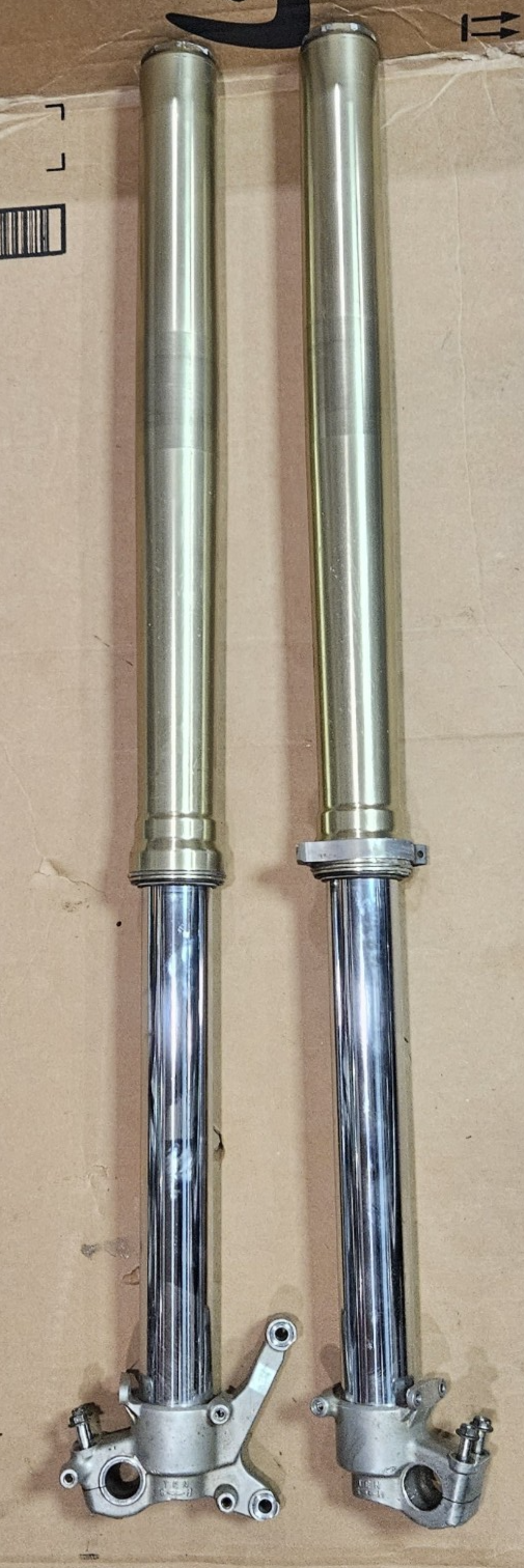 05-07 2007 Suzuki RMZ450 OEM Front Forks Fork Tubes Suspension Set READ
