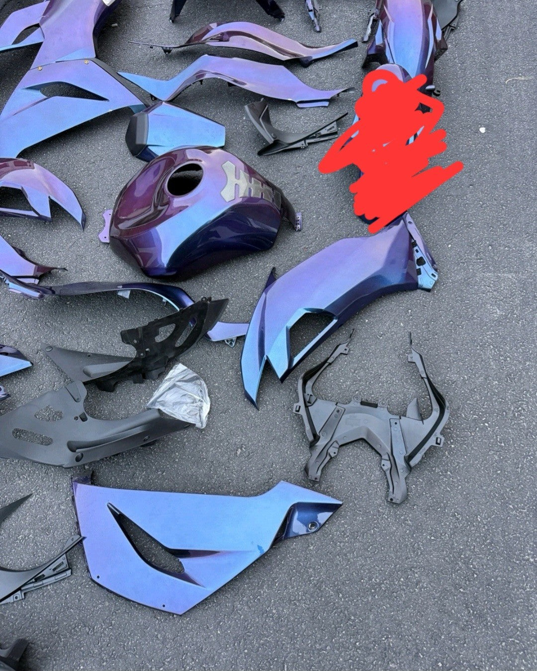 Chameleon ABS Fairings Monster Fairings Kawasaki 2019-2023 Ninja ZX6R 636 ZX636