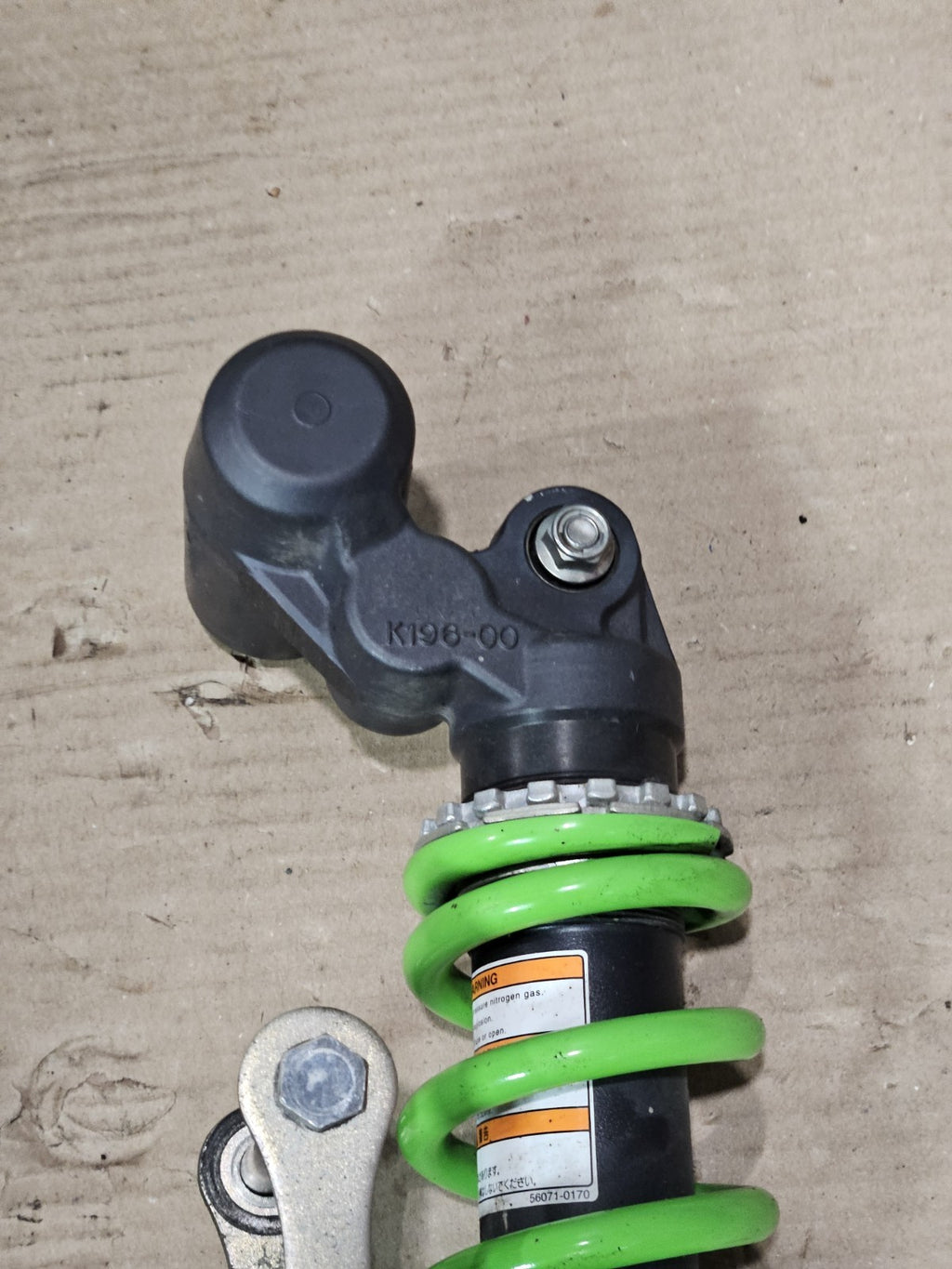 2013-2018 Kawasaki Ninja ZX6R OEM Rear Shock Linkage Suspension