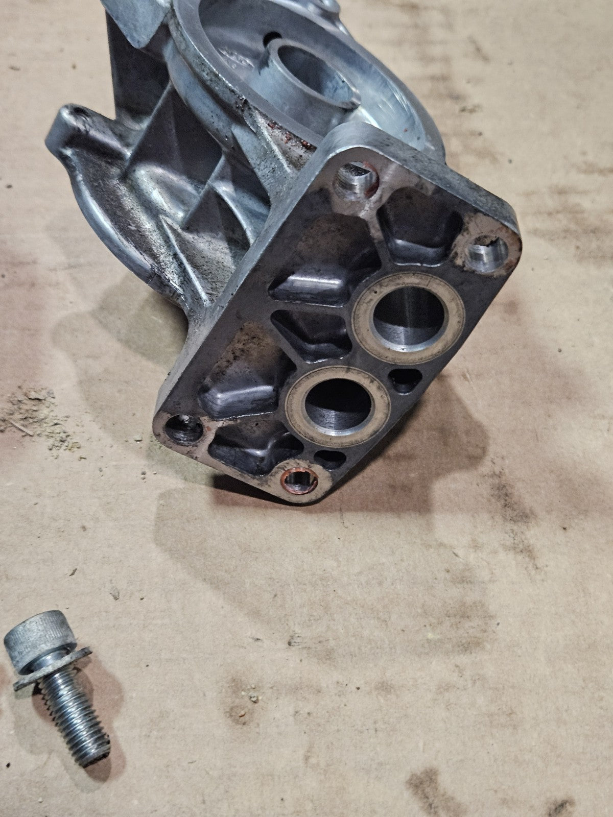 2015 13-18 KAWASAKI NINJA ZX6R OIL COOLER MOUNTING BRACKET MOUNT SUPPORT FILTER