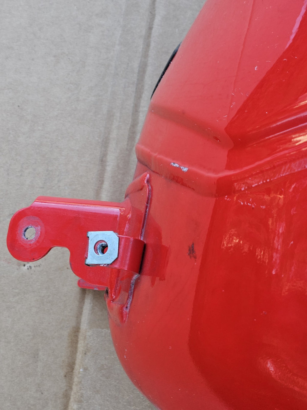 2010-2014 BMW S1000R OEM Fuel Gas Tank Red Petrol Reservoir NO DENTS