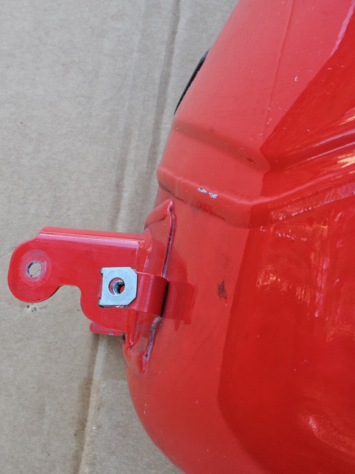 2010-2014 BMW S1000R OEM Fuel Gas Tank Red Petrol Reservoir NO DENTS