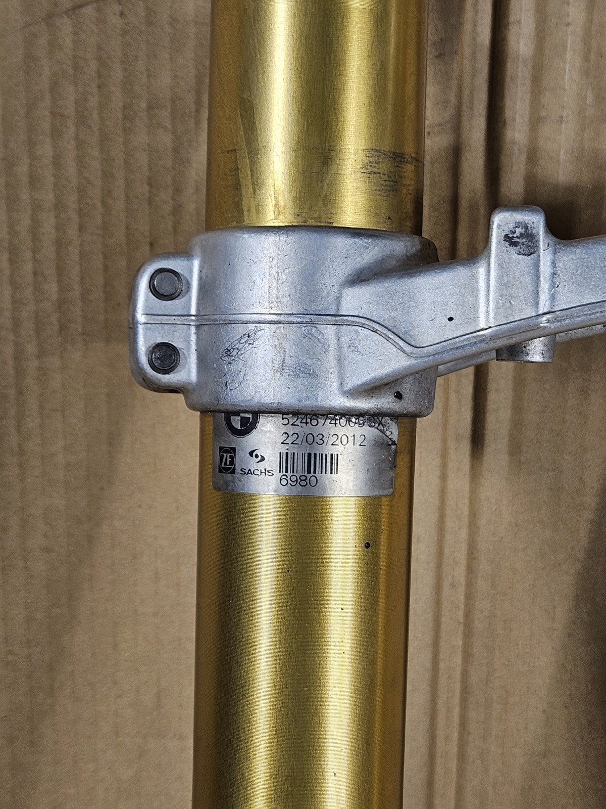 2012 BMW S1000RR OEM Front Forks Pair Fork Tubes Suspension Left Right 18
