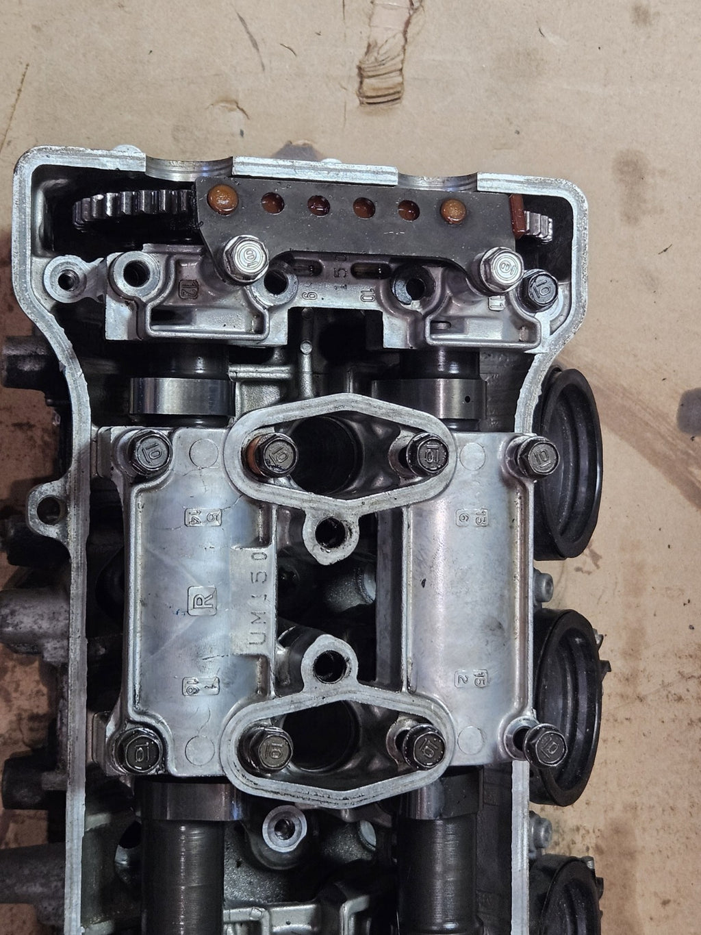06-07 2006 Honda CBR1000RR CBR 1000RR OEM Cylinder Head 12010-MEL-D20 PARTS