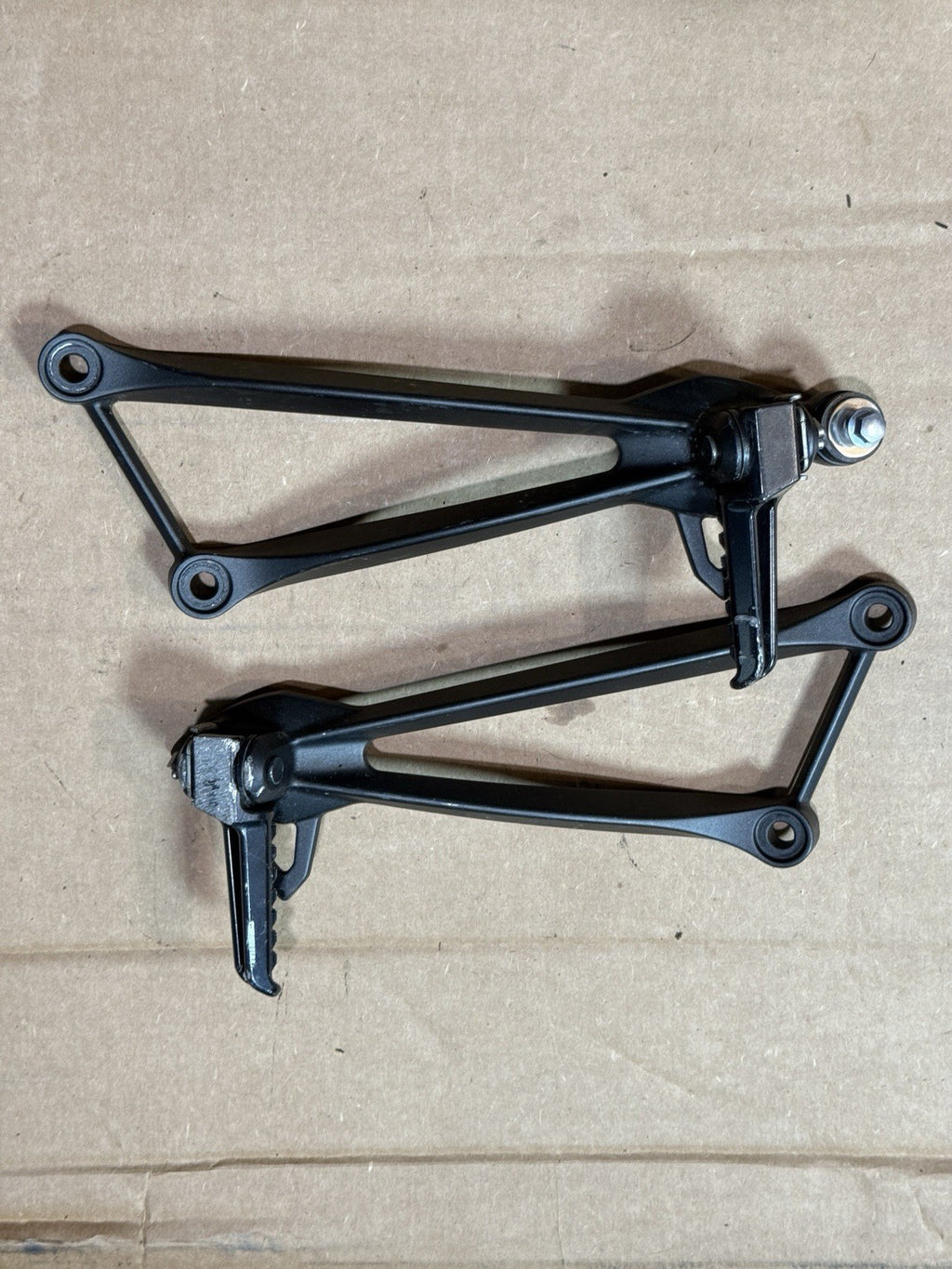 19-23 Kawasaki Ninja ZX6R 636 OEM Rear Passenger Foot Pegs Footrests 34028-00941
