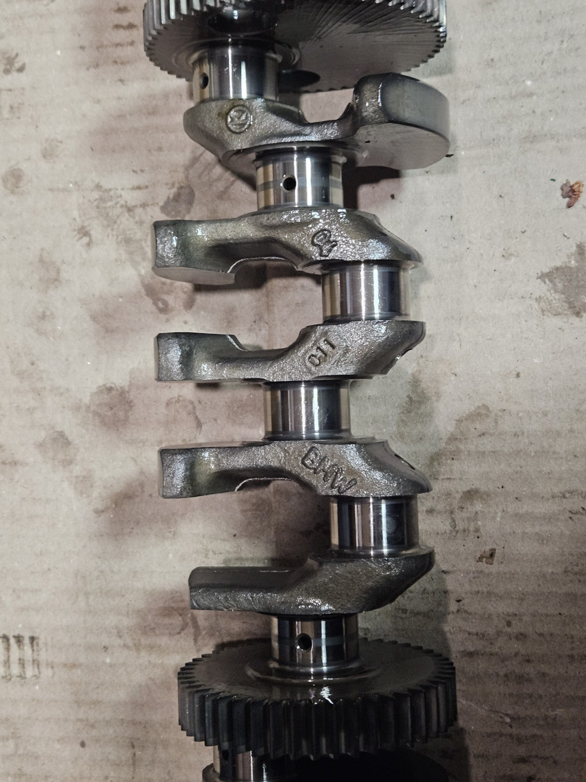 09-14 BMW S1000RR Engine Crankshaft Crank Shaft OEM Motor Bottom End Assembly