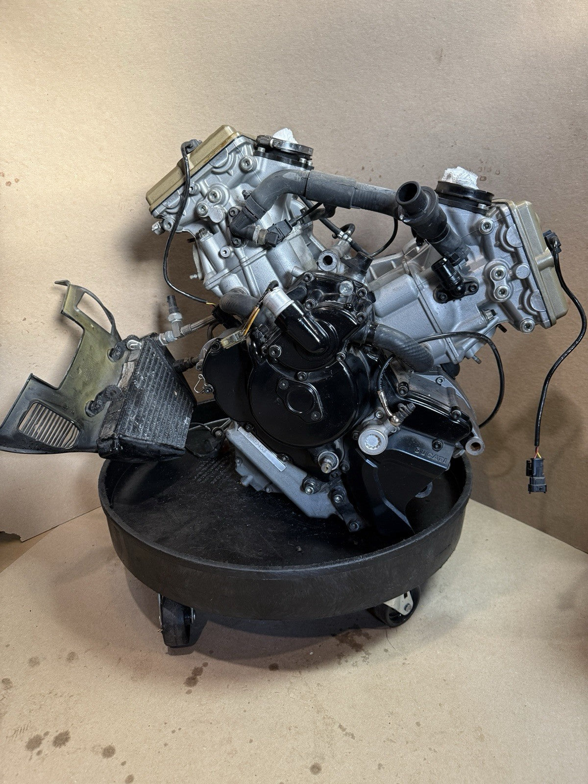 11-13 Ducati 848 Evo OEM Complete Engine Motor Assembly