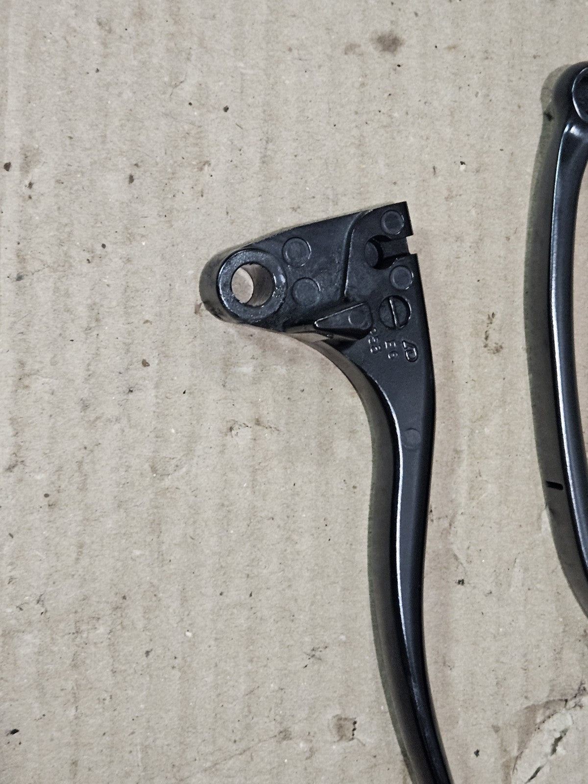 2013-2018 Kawasaki Ninja ZX6R OEM Front Brake Clutch Levers Black