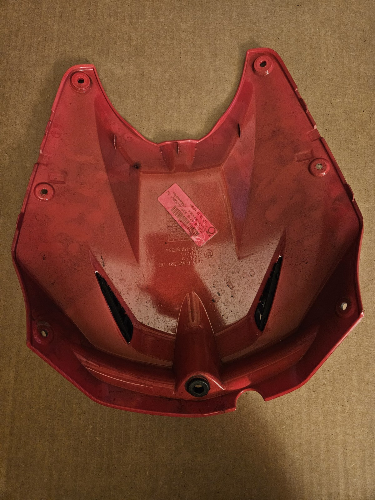 2009-2014 BMW S1000RR OEM Upper Gas Tank Fairing Cover Racing Red