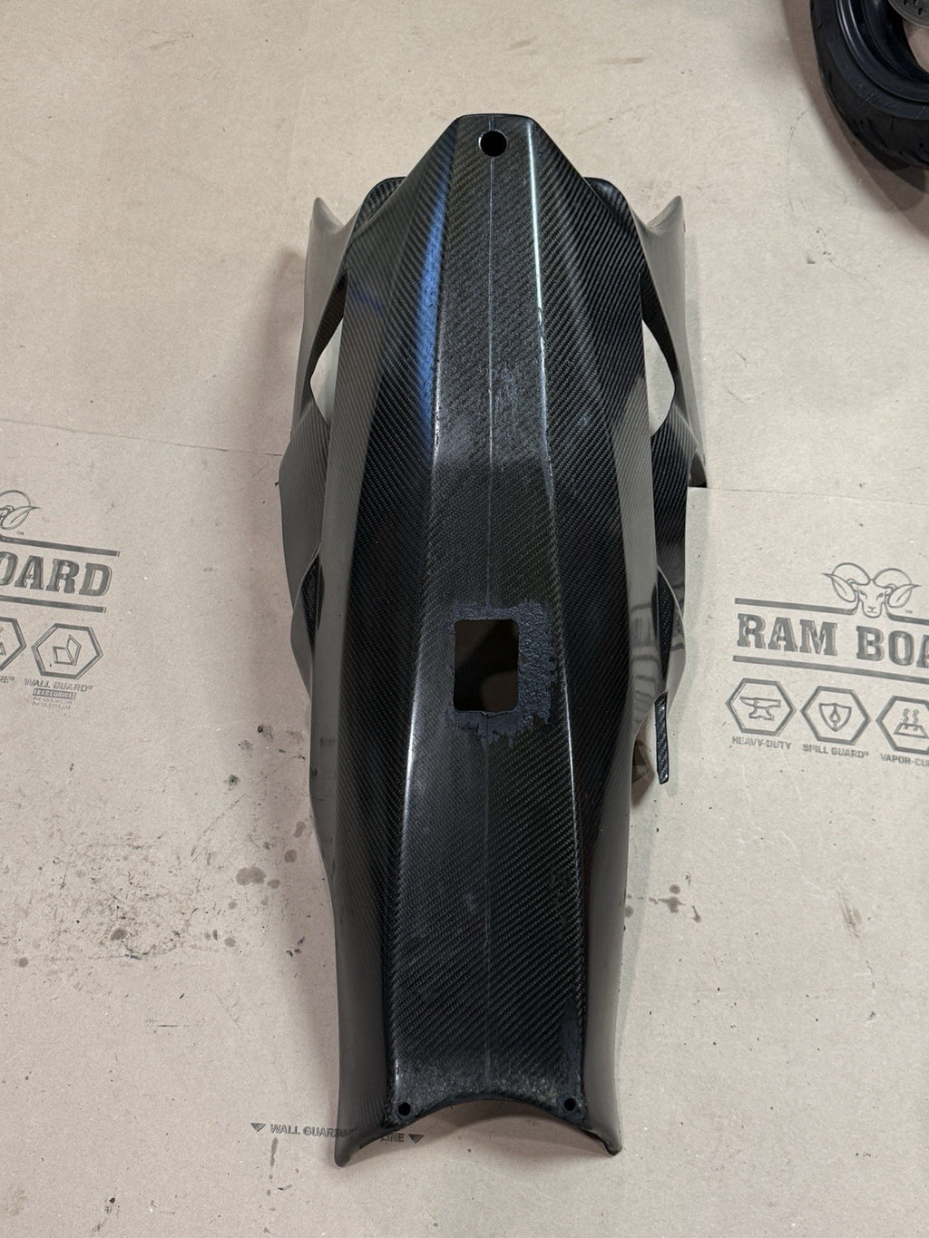 2009-2014 BMW S1000RR Carbon Fiber Race Belly Pan Lower Fairing One Piece