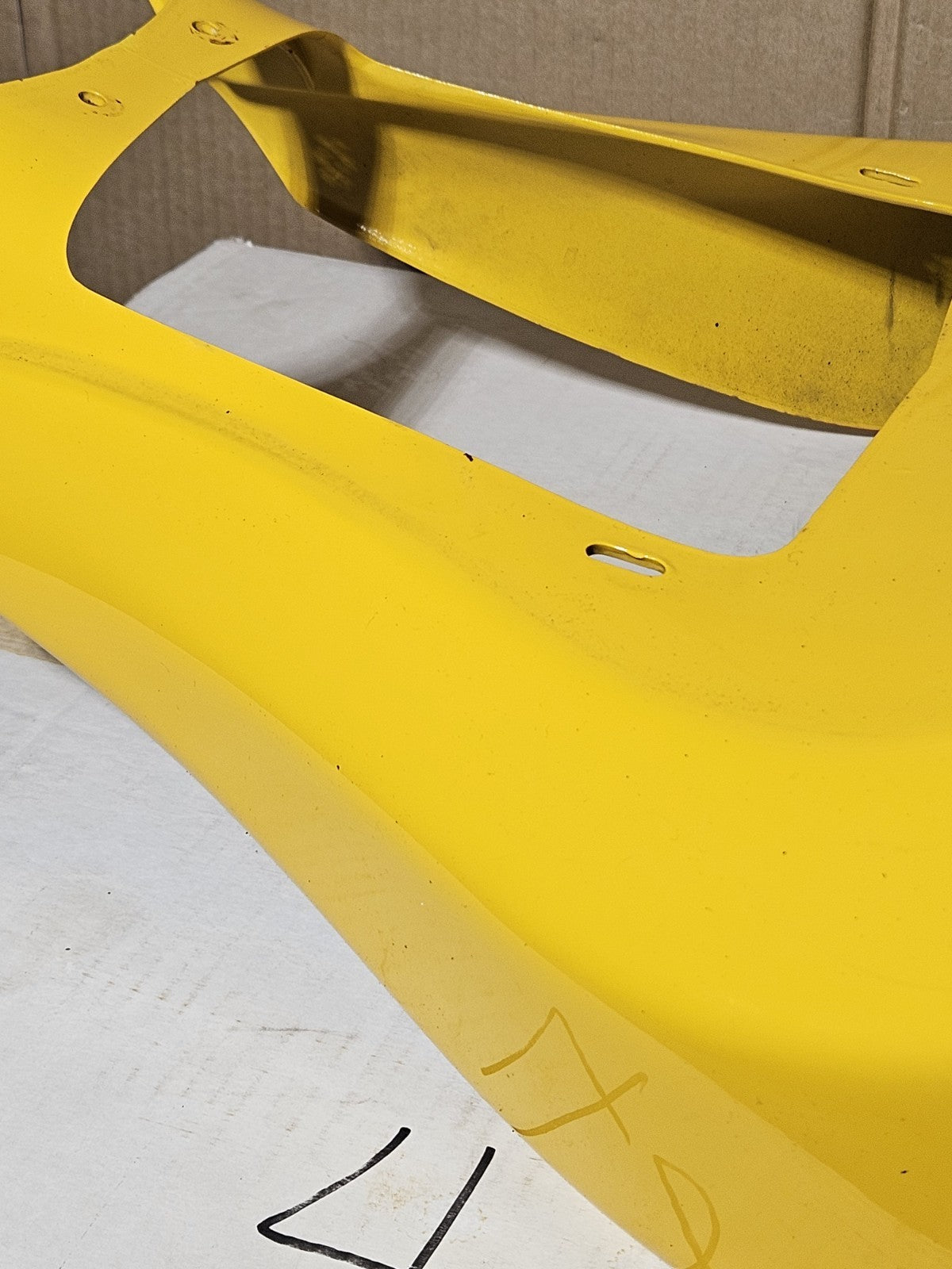 1999-2002 Ducati 748 Yellow Bi-Posto Rear Tail Fairing Seat Cowl Tailpiece OEM17