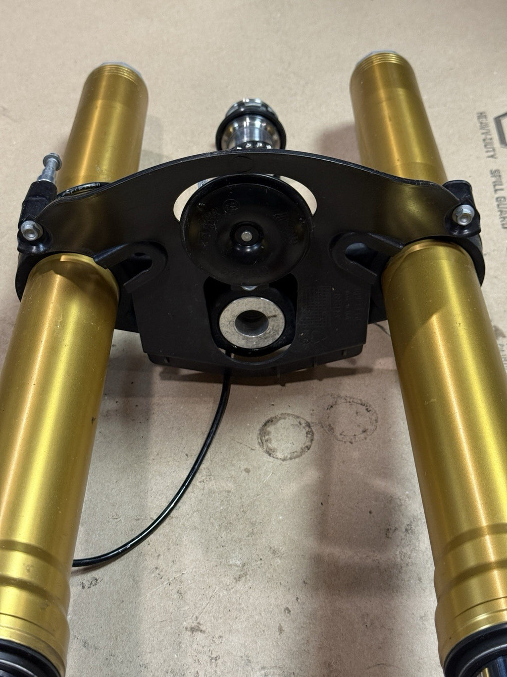 21-24 Aprilia RSV4 1100 OEM Front Forks Fork Tubes Suspension Triple Tree Clamp