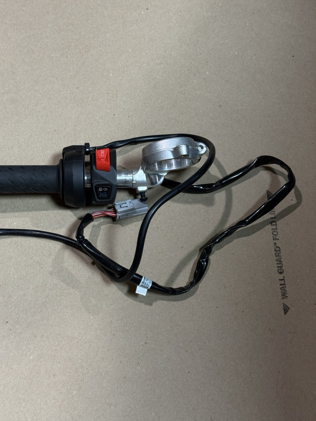Genuine OEM Aprilia RSV4 Right Clip-On Handlebar w/ Switches Ignition 2021-2024