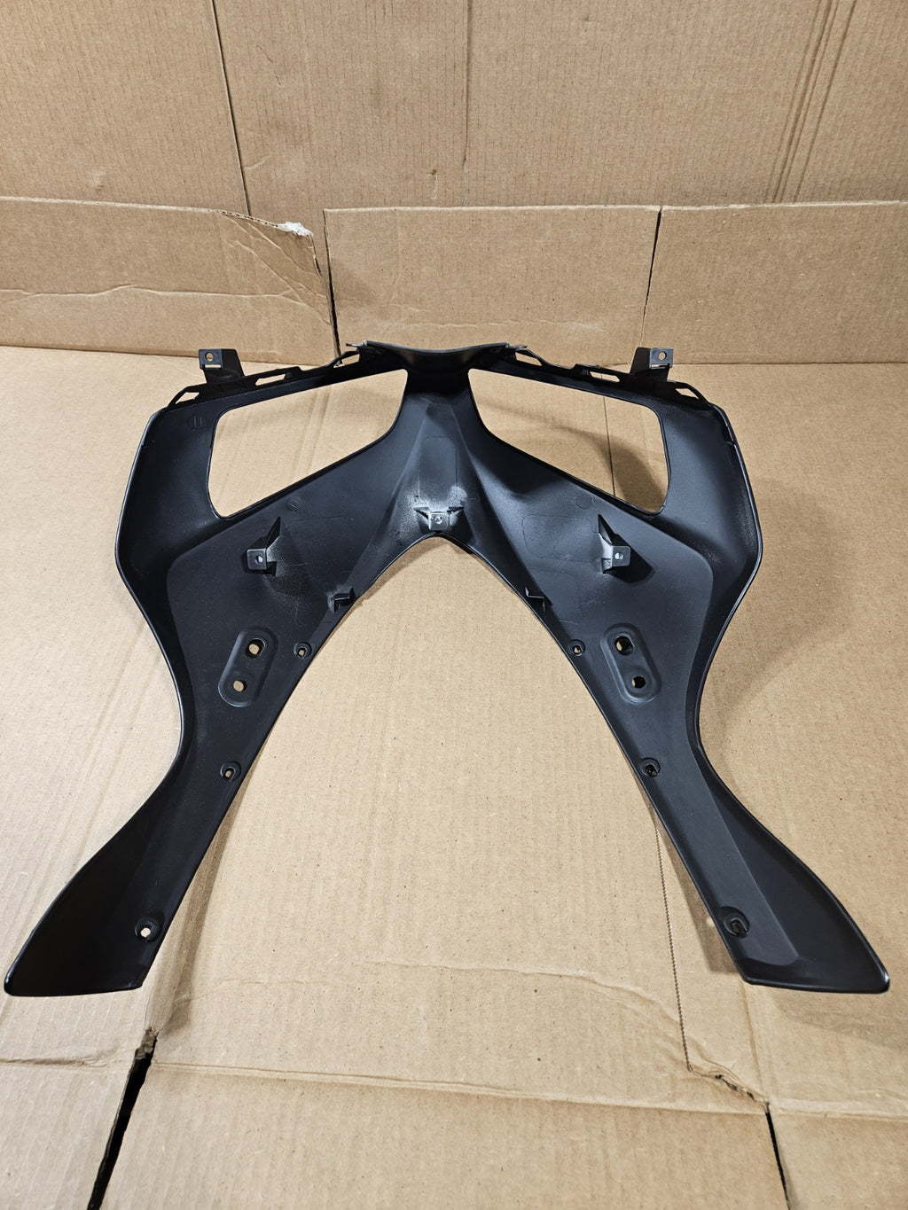 2006 2007 CBR1000RR CBR 1000 RR ABS Black Upper Front Cowl Nose Fairing8