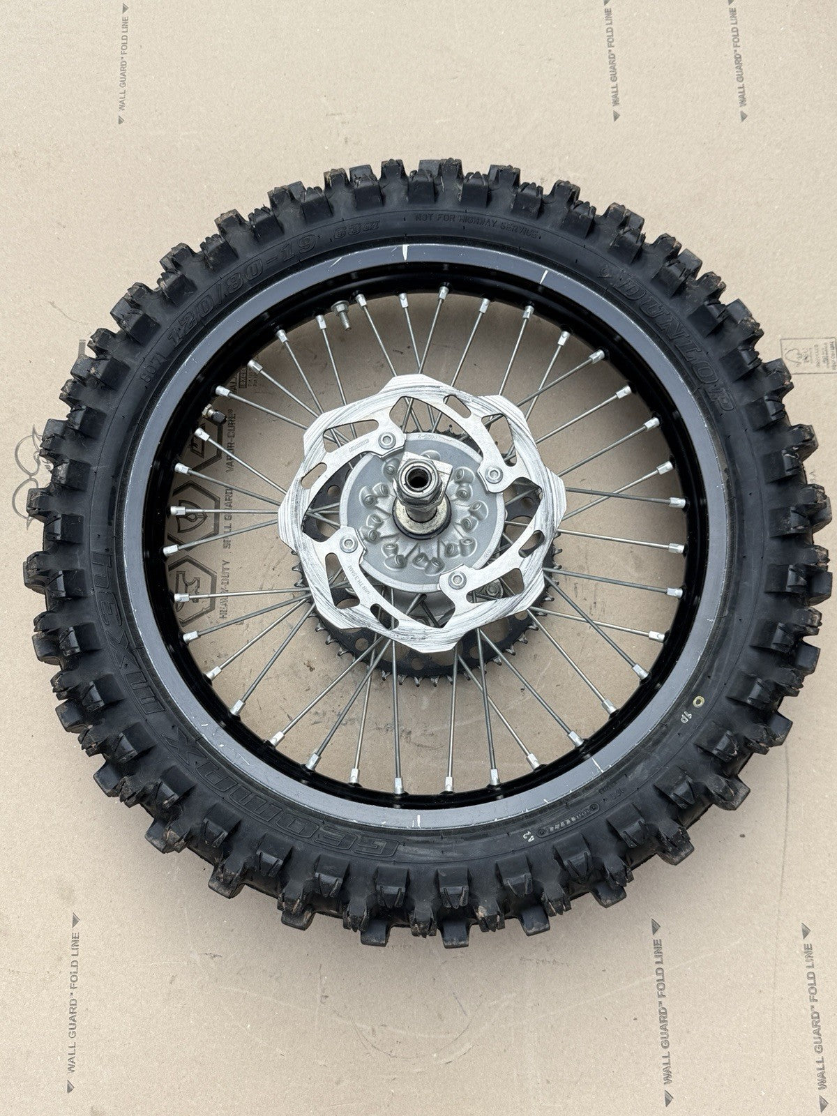 16-18 Kawasaki KX450F OEM Wheel Set 21/19 Front Rear Rims Hubs 41090-0080