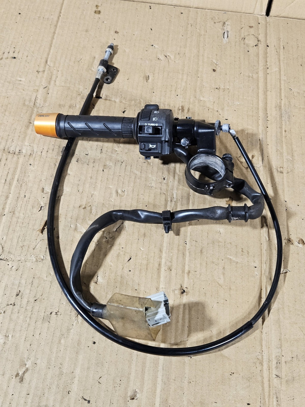 2013 Honda CBR600RR Aftermarket Complete Clutch Side Clip on Lever Headlight21