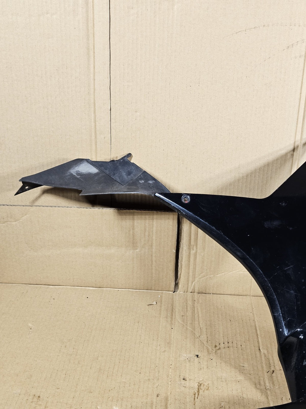 2012 BMW S1000RR OEM Lower Side Underpanel Fairing Trim Left Right Pair Black1