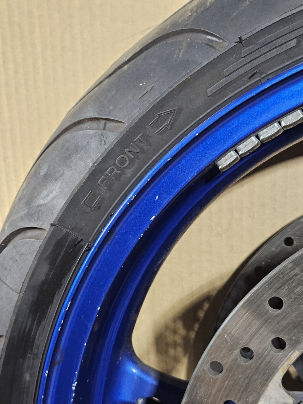 2006 Suzuki GSXR600 Wheel Set Front & Rear OEM 5411141G10 2006-2007 Rims Pair16