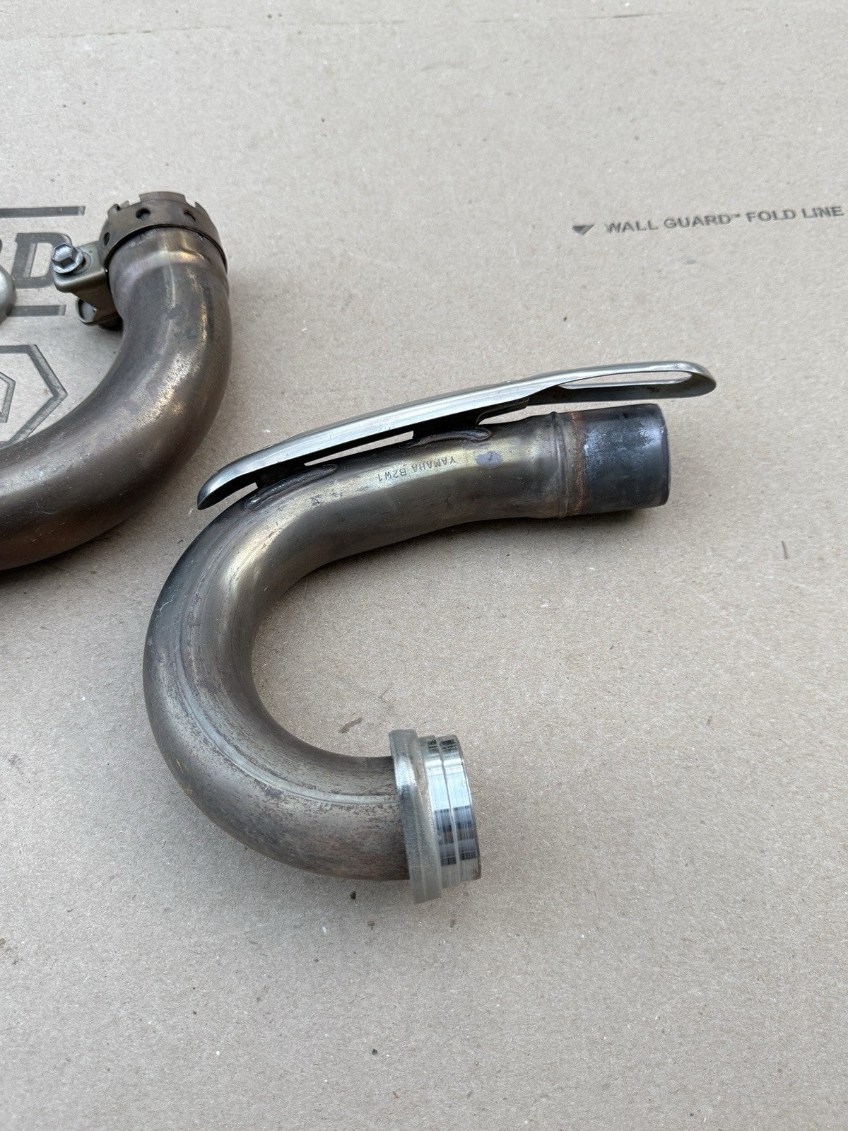 18-22 2021 Yamaha YZ450F OEM Exhaust Header Pipe BR9-14611-00-00 Factory Clean